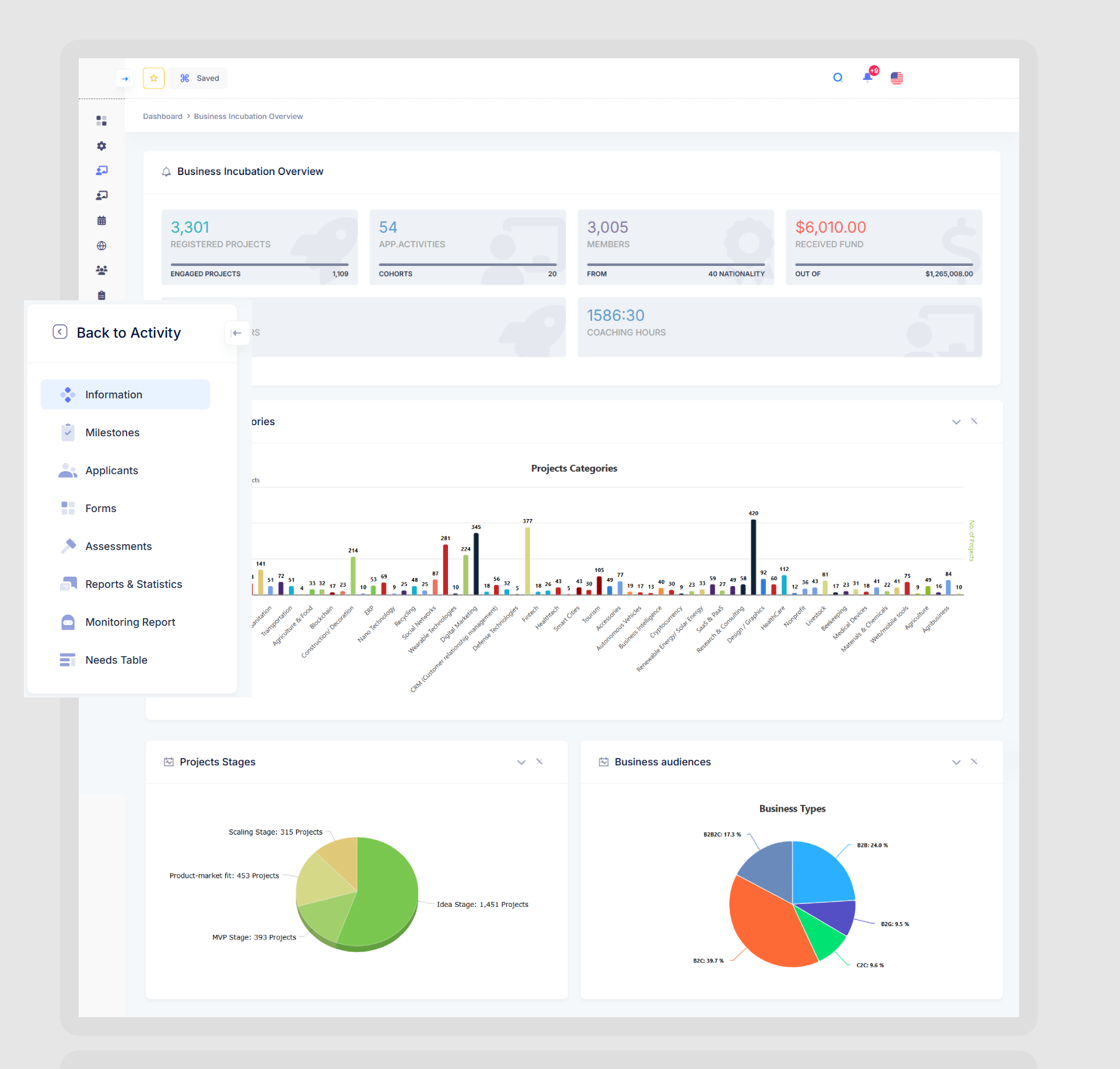 Platform Screenshot