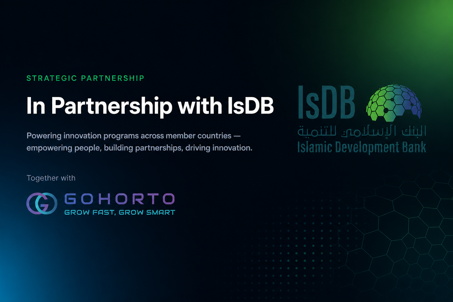 Islamic Development Bank (IsDB) × Gohorto case study cover
