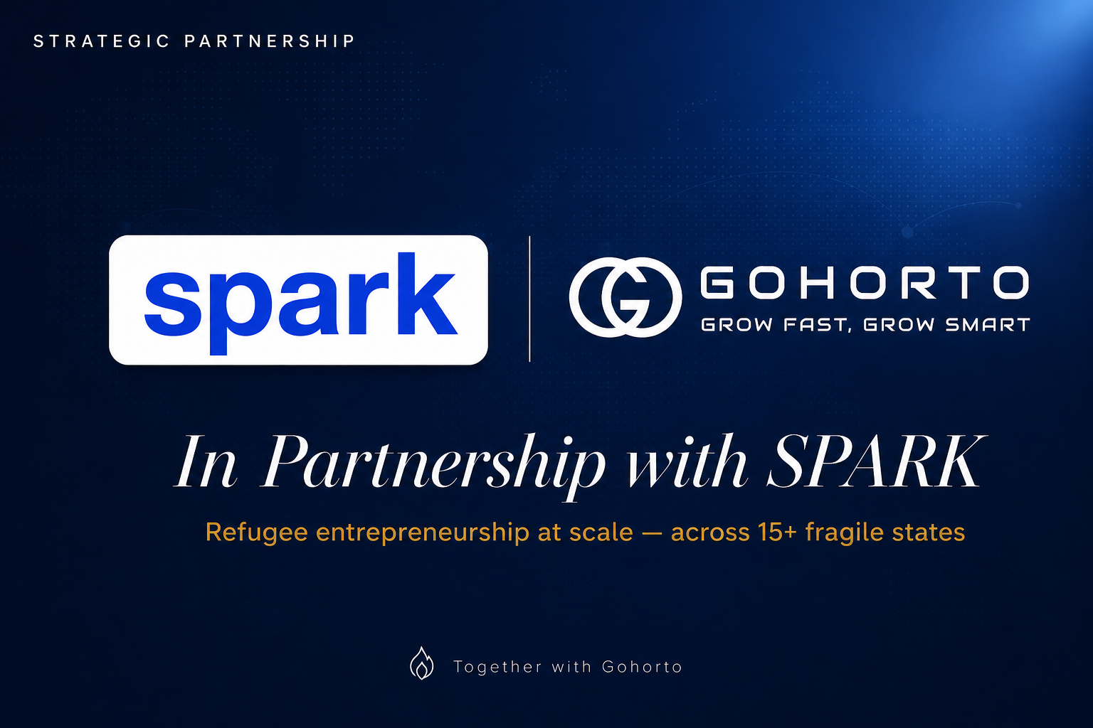 SPARK × Gohorto case study cover